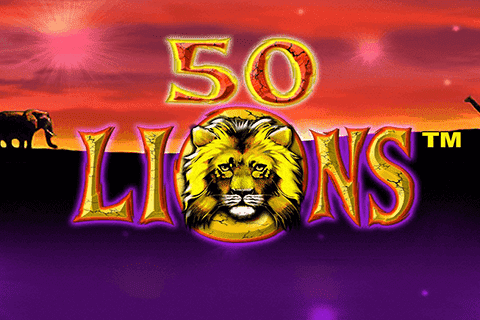 logo 50 lions aristocrat slot game