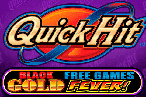 logo quick hit black gold bally slot game